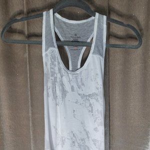 Sweaty Betty Workout Tops Size: XS Color: White/Gray